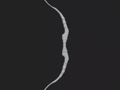 Bow Base Meshes 23 Free 3D model