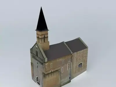Church of Saint Martin Free 3D model
