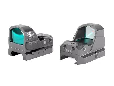 Red Dot Scope Low-poly 3D model purchase