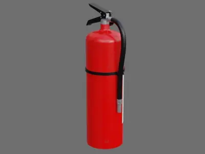 Fire Extinguisher 1A Low-poly 3D model