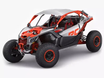Can-Am MAVERICK X RC TURBO RR 2021 3D model