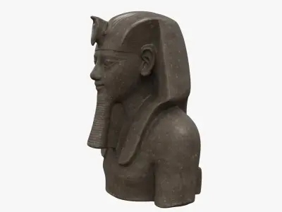  Amenhotep Granite Bust 