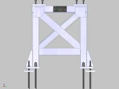 26377-ROBOT BASE BX200L-1000 3D model