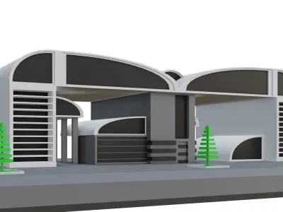 LowPoly House FREE Free low-poly 3D model