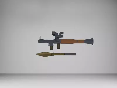 RPG-7 Low-poly 3D model order