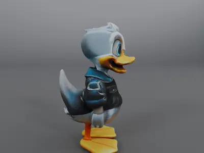 duck statue  3D model