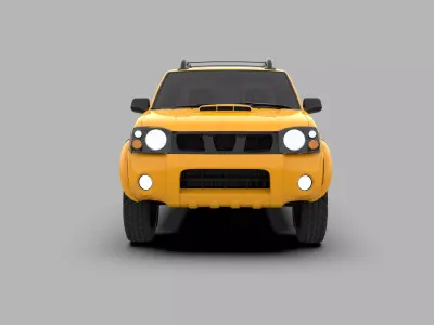 Nissan Frontier Pickup Truck 2004 Free 3D model