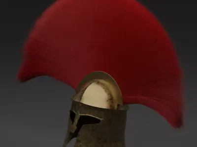 Roman Centurion Helmet Free 3D model