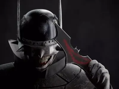 3D The Batman who laughs Game asset model Free 3D model