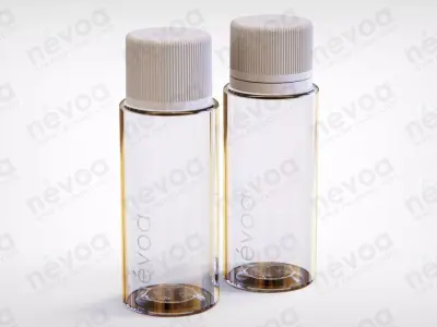 Cosmetic bottle-jar - Bodo series - CR-01 and CR-02 - 15 ml 3D Model Pack