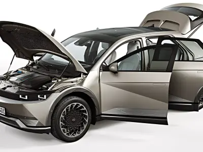 2022 Hyundai Ioniq 5 3D model