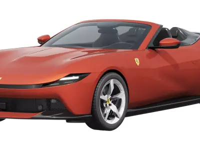 Ferrari Amalfi Spider 2027 3D model