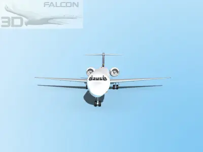 Falcon3D MD-80 Insel Air 3D model