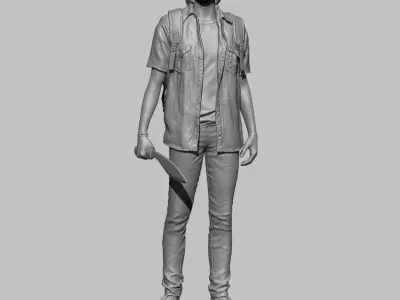 The Last of Us Part II 3D print model
