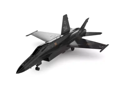 Warfare Aircraft 3D model shop