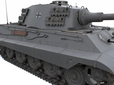 King Tiger - Tiger 2 3D model
