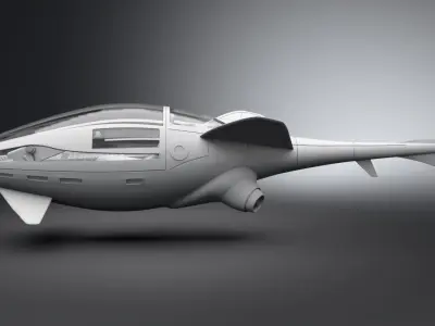 Seaquest Stinger Scale model 3D print model