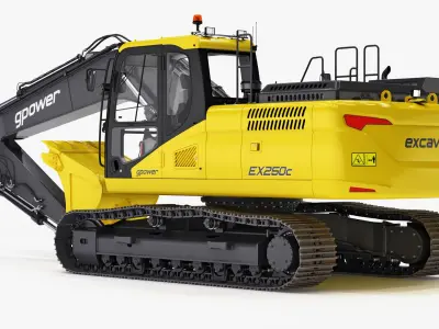  Excavator Tracked Generic v2 