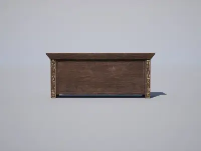 Egyptian Table Low-poly 3D model purchase