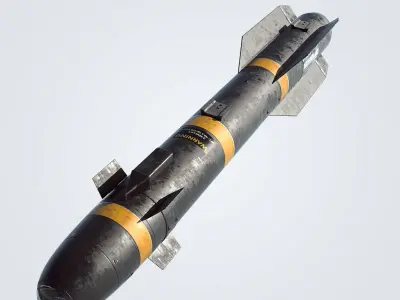 AGM-114 Hellfire 3D model purchase