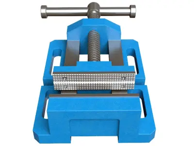 Drill Press Vise 3D model