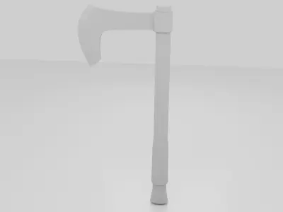 viking Battle Axe 3D model