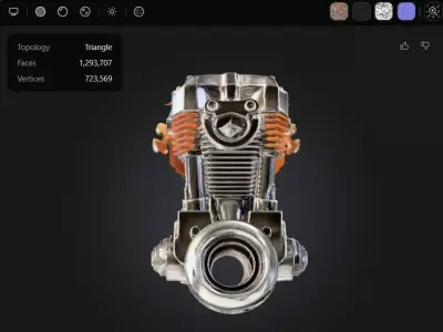 Inferno Engine 3D print model