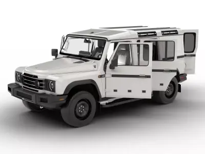 Ineos Grenadier 5-seat Utility Wagon 2024 HQ 3d model 3D model