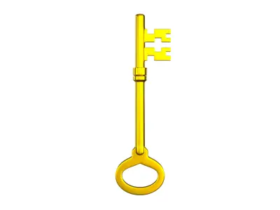 Old Key for Printing 2 3D print model