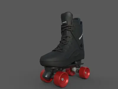 Quad Rollers 3D model