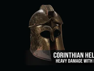 Corinthian Helmet 3D model