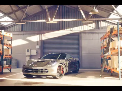 Chevrolet Corvette Stingray 2014 3D model