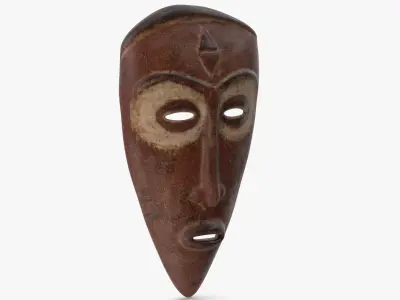  African Congo Mask 2 