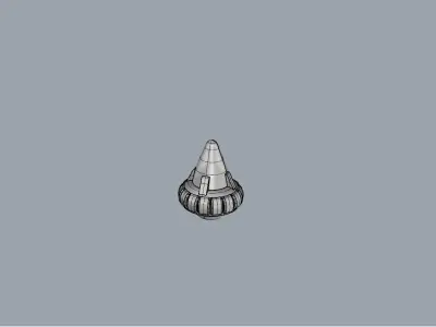 Doctor Who TARDIS Crystal Replica Miniature 3D print model