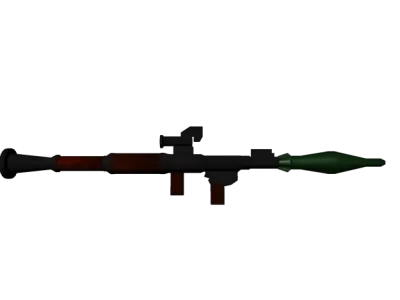 RPG weapon 3D model