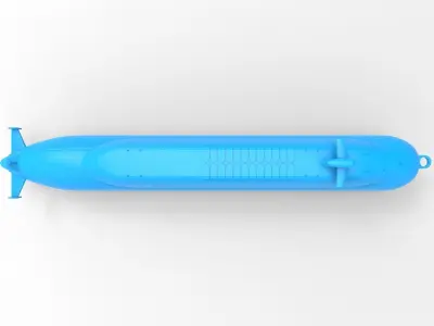 SUBMARINE KEY CHAIN 3D print model