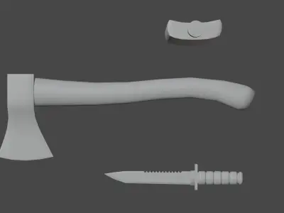 Survival - kit Free 3D model