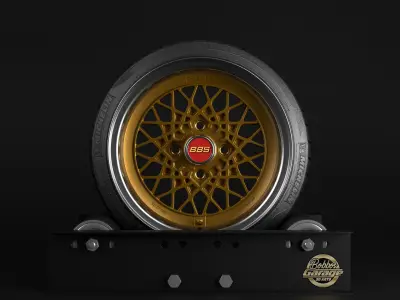 BBS MAHLE Low-poly 3D model