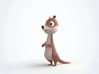Otter 3D model