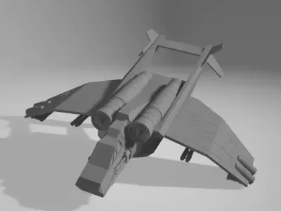 cockpit fighter jet Free 3D print model