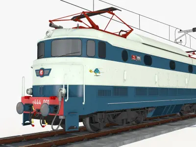  Electric Locomotive FS E444 
