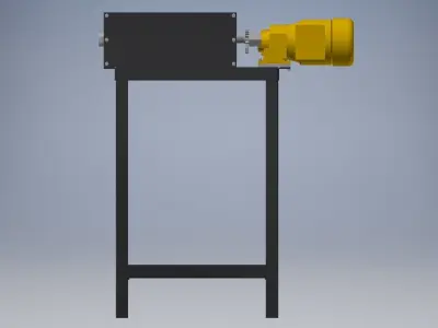 scrap crusher mini 3D model