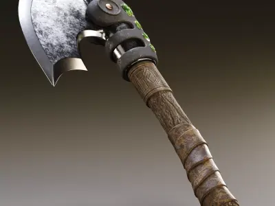 Magic Axe 3D model