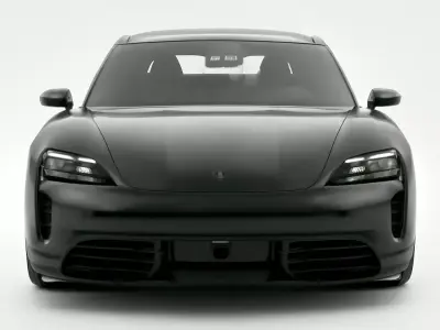 Porsche Taycan Turbo GT Stealth Edition 3D model