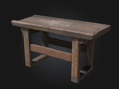 Workbench Essence  The Heart of Craftsmanship and Creativity 3D model