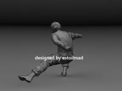 AIRCRAFT CARRIER DECK CREW v1 3D print model