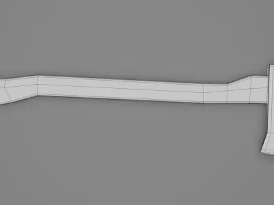 Old Axe - Realistic Game-Ready 3D Model Low-poly 3D model
