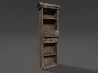 Old Shelf 3D model