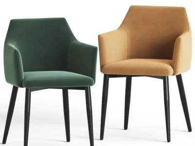 Arizona Dining Chair Stulych 3D model