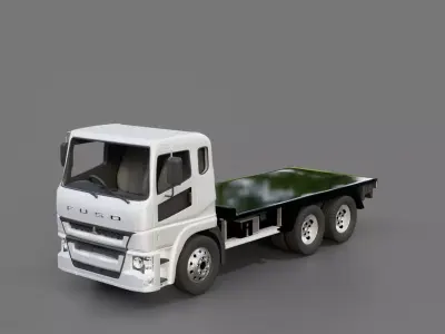 Mitsubishi Fuso Shogun Chassis FP350G 3D model